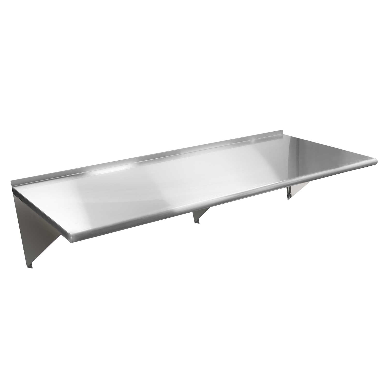 Open Box 72 X 18 Inch Nsf Stainless Steel Wall Mount Shelf –